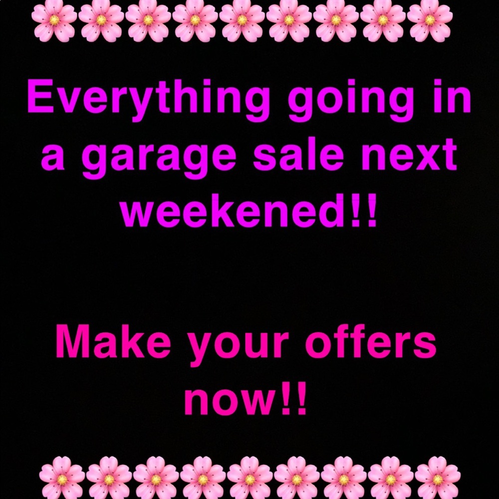 ACCEPTING OFFERS!!